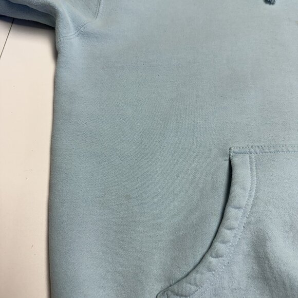 Pleasures Hoodie Sweatshirt Mens Large 24.5x26.5 Lite Blue Skate Streetwear - Picture 4 of 15
